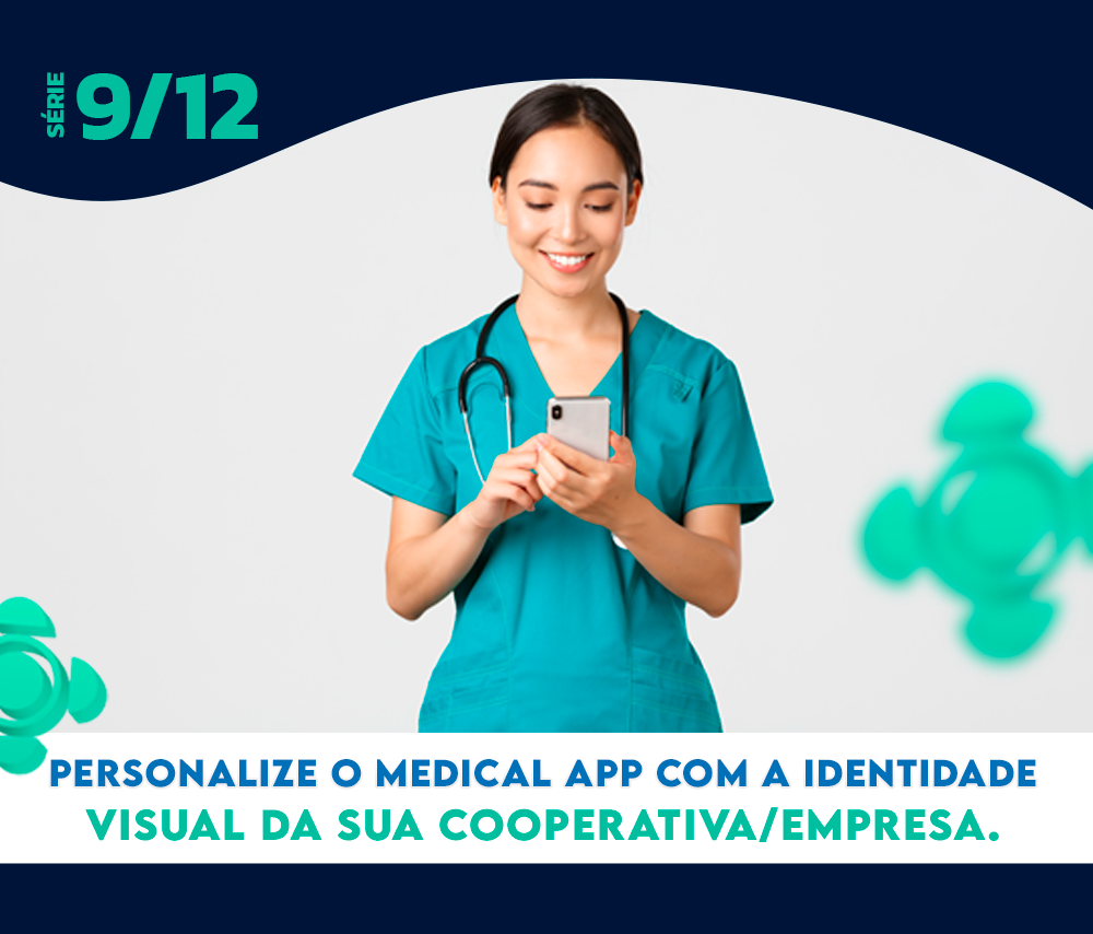 Medical App personalizado: leve a identidade da sua cooperativa para o aplicativo